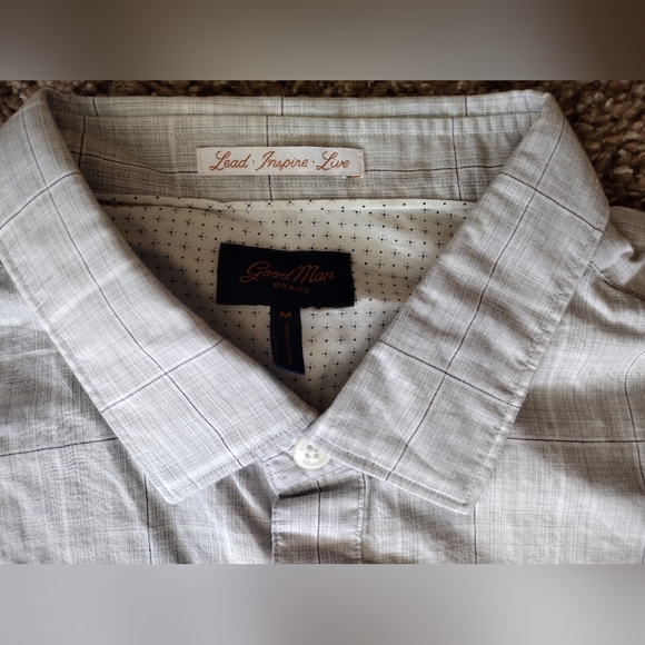 Good Man Brand Casual Button Down Short Sleeve Shirts NWT - Picture 7 of 11